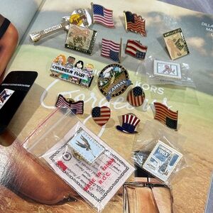 vintage pin lot